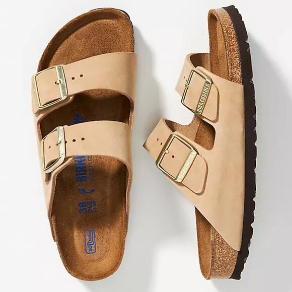 NEW Birkenstock Arizona Soft Footbed Sandals - Picture 1 of 6
